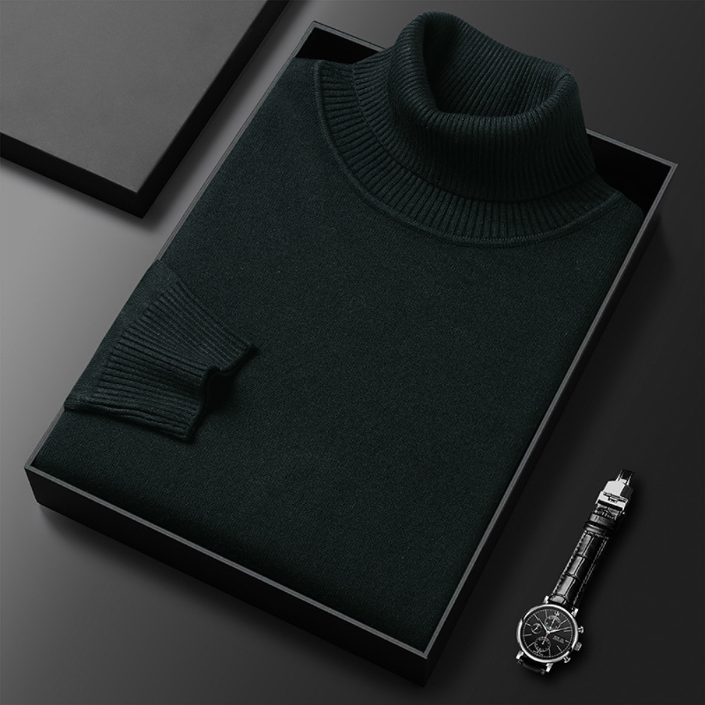 Premium Cashmere Turtleneck