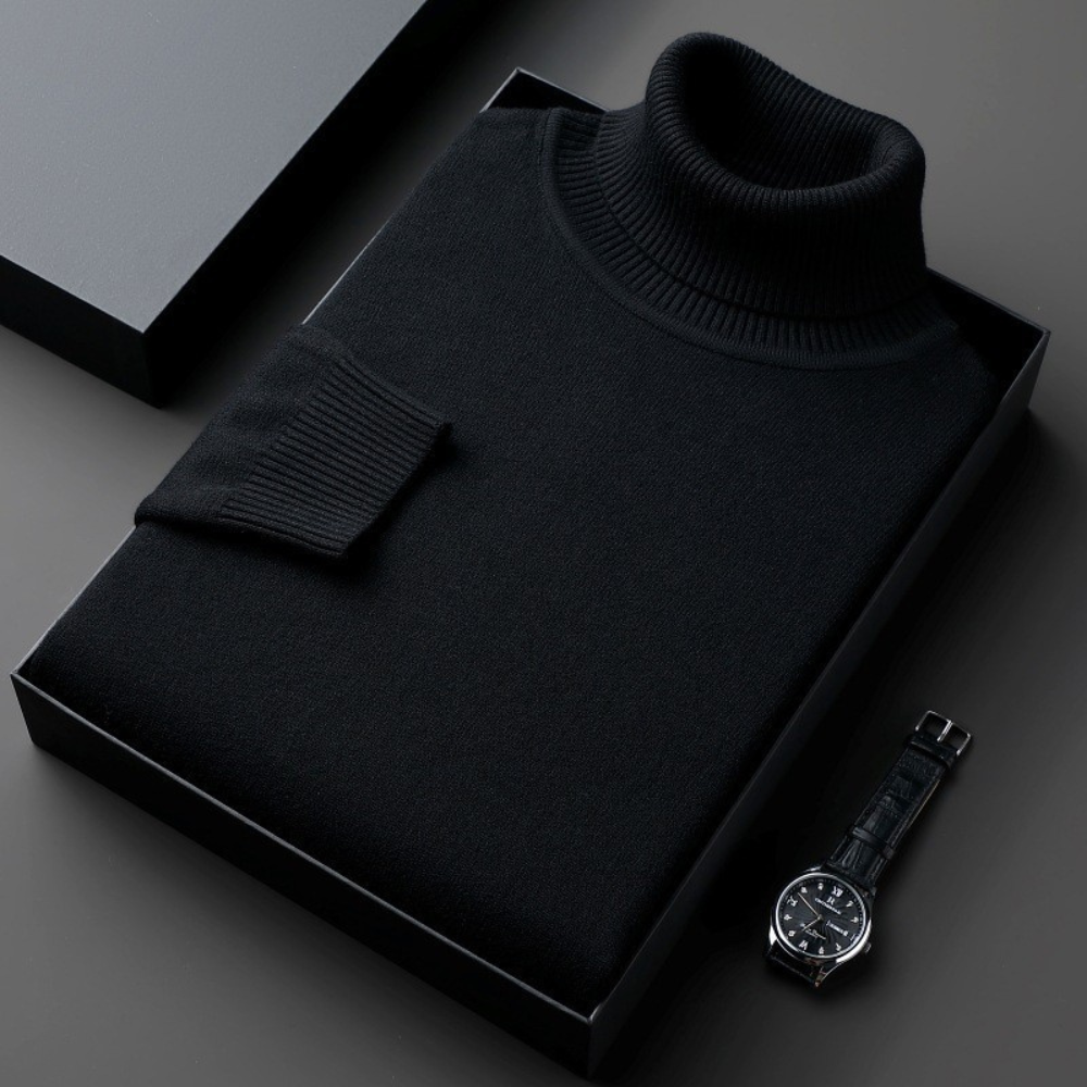 Premium Cashmere Turtleneck