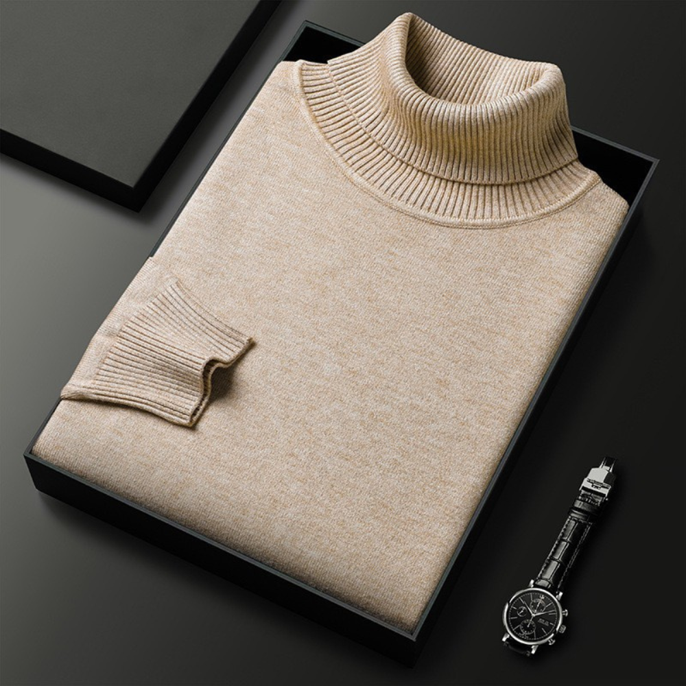 Premium Cashmere Turtleneck