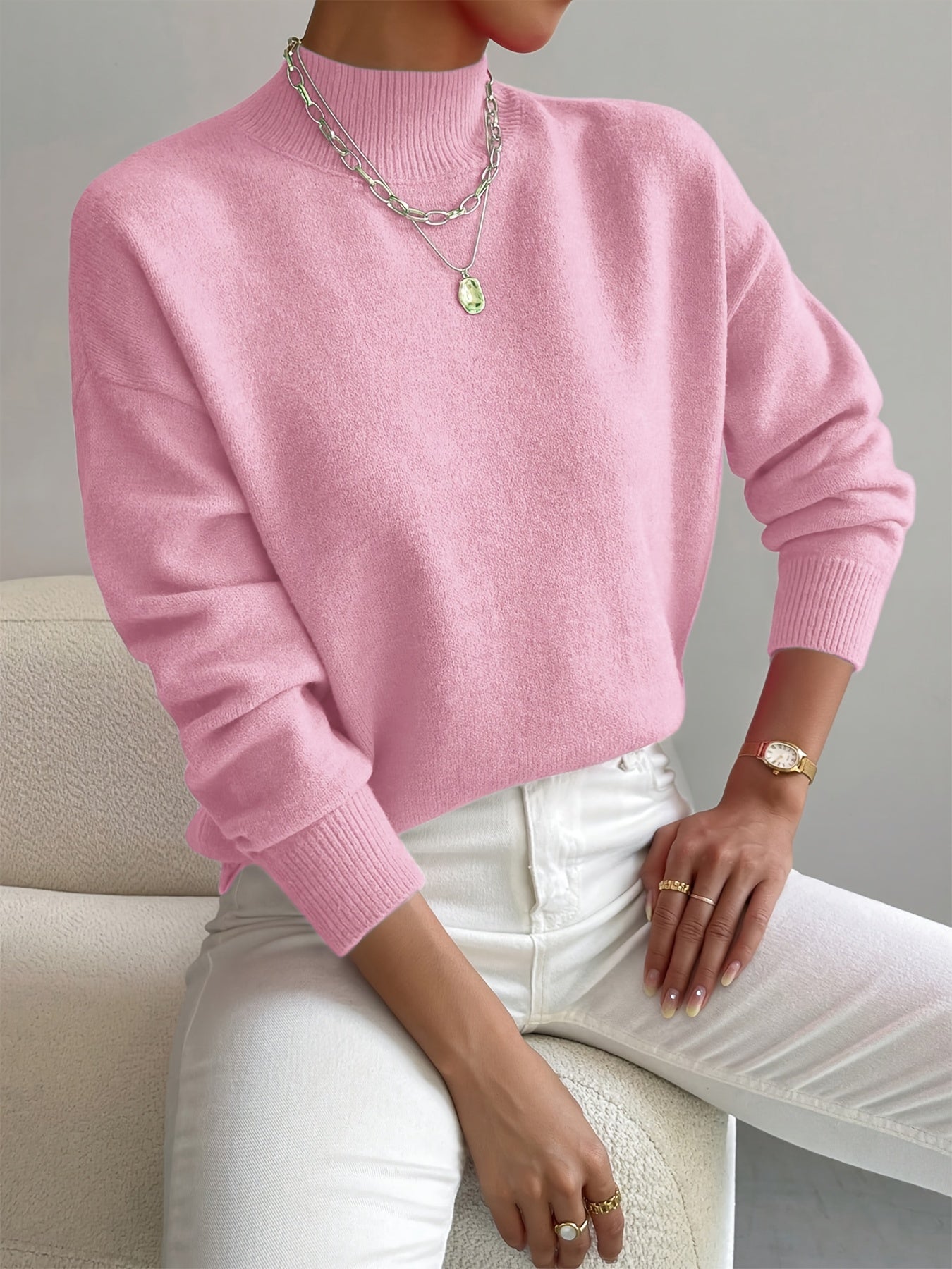 SERAPHINE ROLL NECK JUMPER